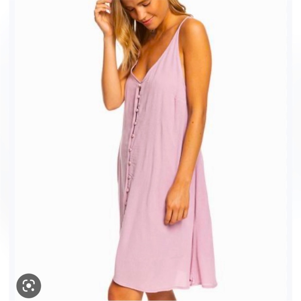 Roxy Siren Strappy Beach Dress Coverup Large